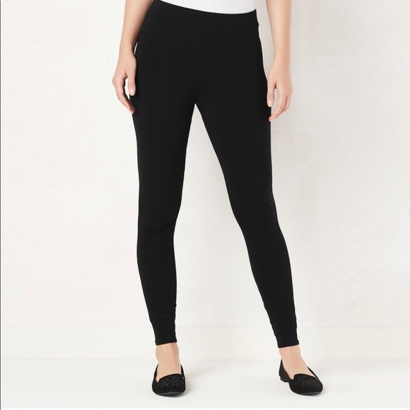 LC Lauren Conrad Pants - LC Lauren Conrad Mid Rise Leggings NWT LC Lauren Conrad Pants - LC Lauren Conrad Mid Rise Leggings NWT